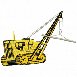 Construction Machinery Vehicles Embroidery Design 10 Construction Machinery Vehicles Embroidery Design 10